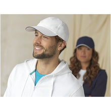 Load image into Gallery viewer, Morion 6 panel 110 g/m2 GRS recycled cool fit sandwich cap — lifestyle