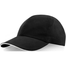 Load image into Gallery viewer, Morion 6 panel 110 g/m2 GRS recycled cool fit sandwich cap — Black