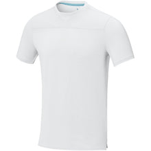 Load image into Gallery viewer, Borax 160 g/m2 short sleeve men's GRS recycled cool fit t-shirt — White