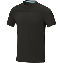 Load image into Gallery viewer, Borax 160 g/m2 short sleeve men's GRS recycled cool fit t-shirt — Black