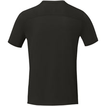 Load image into Gallery viewer, Borax 160 g/m2 short sleeve men's GRS recycled cool fit t-shirt — Black (back)