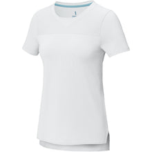Load image into Gallery viewer, Borax 160 g/m2 short sleeve women's GRS recycled cool fit t-shirt — White
