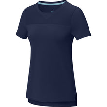 Load image into Gallery viewer, Borax 160 g/m2 short sleeve women's GRS recycled cool fit t-shirt — Navy