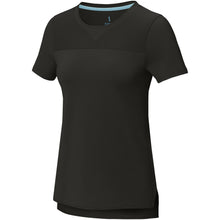 Load image into Gallery viewer, Borax 160 g/m2 short sleeve women's GRS recycled cool fit t-shirt — Black
