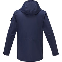 Load image into Gallery viewer, Kai unisex lightweight GRS recycled circular jacket — Navy (back)