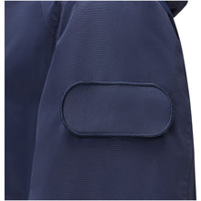 Load image into Gallery viewer, Kai unisex lightweight GRS recycled circular jacket — Navy (detail)