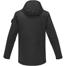 Load image into Gallery viewer, Kai unisex lightweight GRS recycled circular jacket — Black (back)
