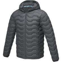 Load image into Gallery viewer, Petalite men's GRS recycled insulated down jacket — Storm grey