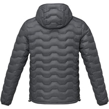 Load image into Gallery viewer, Petalite men's GRS recycled insulated down jacket — Storm grey (back)