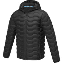 Load image into Gallery viewer, Petalite men's GRS recycled insulated down jacket — Black