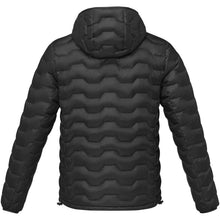 Load image into Gallery viewer, Petalite men's GRS recycled insulated down jacket — Black (back)