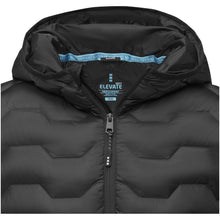 Load image into Gallery viewer, Petalite men's GRS recycled insulated down jacket — Black (detail)