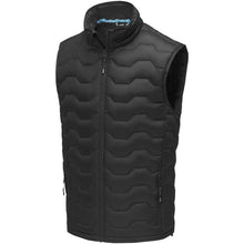 Load image into Gallery viewer, Petalite  men's GRS recycled insulated down bodywarmer — Black