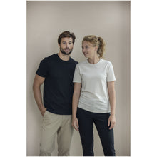 Load image into Gallery viewer, Avalite 160 g/m2 short sleeve unisex Aware™ recycled t-shirt — Oatmeal (detail)