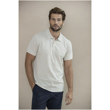 Load image into Gallery viewer, Emerald 200 g/m2 short sleeve unisex Aware™ recycled polo — lifestyle