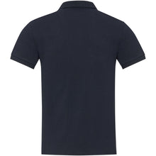 Load image into Gallery viewer, Emerald 200 g/m2 short sleeve unisex Aware™ recycled polo — Navy (back)