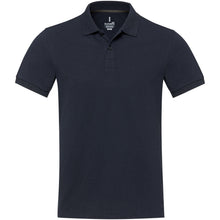 Load image into Gallery viewer, Emerald 200 g/m2 short sleeve unisex Aware™ recycled polo — Navy (front)
