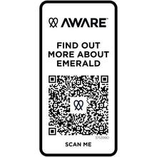 Load image into Gallery viewer, Emerald 200 g/m2 short sleeve unisex Aware™ recycled polo — Black (detail 2)