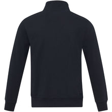 Load image into Gallery viewer, Galena 320 g/m2 unisex Aware™ recycled full zip sweater — Navy (back)
