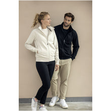 Load image into Gallery viewer, Galena 320 g/m2 unisex Aware™ recycled full zip sweater — Navy (detail)