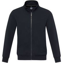 Load image into Gallery viewer, Galena 320 g/m2 unisex Aware™ recycled full zip sweater — Navy (front)
