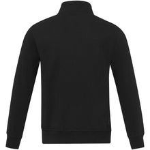 Load image into Gallery viewer, Galena 320 g/m2 unisex Aware™ recycled full zip sweater — Black (back)