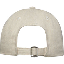 Load image into Gallery viewer, Onyx 5 panel 240 g/m2 Aware™ recycled cap — Oatmeal (back)