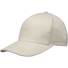 Load image into Gallery viewer, Onyx 5 panel 240 g/m2 Aware™ recycled cap — Oatmeal