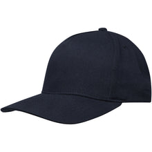 Load image into Gallery viewer, Onyx 5 panel 240 g/m2 Aware™ recycled cap — Navy