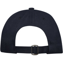 Load image into Gallery viewer, Onyx 5 panel 240 g/m2 Aware™ recycled cap — Navy (back)