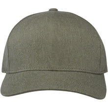 Load image into Gallery viewer, Onyx 5 panel 240 g/m2 Aware™ recycled cap — Green (front)