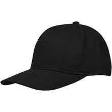 Load image into Gallery viewer, Onyx 5 panel 240 g/m2 Aware™ recycled cap — Black