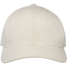 Load image into Gallery viewer, Opal 6 panel 240 g/m2 Aware™ recycled cap — Oatmeal (front)