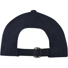 Load image into Gallery viewer, Opal 6 panel 240 g/m2 Aware™ recycled cap — Navy (back)