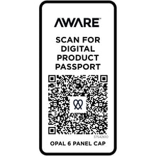 Load image into Gallery viewer, Opal 6 panel 240 g/m2 Aware™ recycled cap — Green (detail)