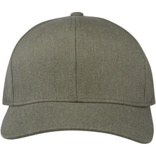 Load image into Gallery viewer, Opal 6 panel 240 g/m2 Aware™ recycled cap — Green (front)