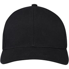 Load image into Gallery viewer, Opal 6 panel 240 g/m2 Aware™ recycled cap — Black (front)