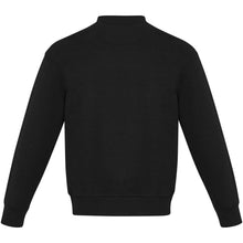 Load image into Gallery viewer, Tin 280 g/m² unisex Aware™ recycled crewneck sweater — Black (back)