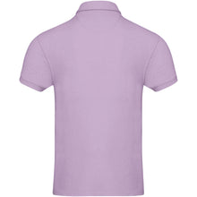 Load image into Gallery viewer, Akoya 230 g/m² GRS recycled terry unisex polo — Lilac (back)