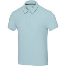 Load image into Gallery viewer, Akoya 230 g/m² GRS recycled terry unisex polo — Cloud Blue