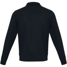 Load image into Gallery viewer, Tin 280 g/m² unisex Aware™ recycled quarter zip sweater  — Navy (back)