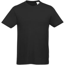 Load image into Gallery viewer, Heros 150 g/m2 short sleeve men's t-shirt — Black (front)