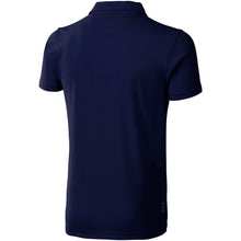 Load image into Gallery viewer, Markham 200 g/m2 short sleeve men's stretch polo — Navy (back)