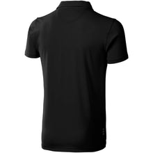 Load image into Gallery viewer, Markham 200 g/m2 short sleeve men's stretch polo — Anthracite (back)