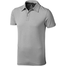 Load image into Gallery viewer, Markham 200 g/m2 short sleeve men's stretch polo — Grey melange