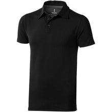 Load image into Gallery viewer, Markham 200 g/m2 short sleeve men's stretch polo — Black