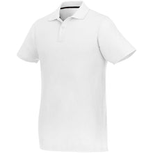 Load image into Gallery viewer, Helios 180 g/m2 short sleeve men's polo — White