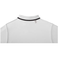Load image into Gallery viewer, Helios 180 g/m2 short sleeve men's polo — White (detail)