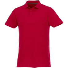 Load image into Gallery viewer, Helios 180 g/m2 short sleeve men's polo — Red