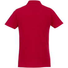 Load image into Gallery viewer, Helios 180 g/m2 short sleeve men's polo — Red (back)
